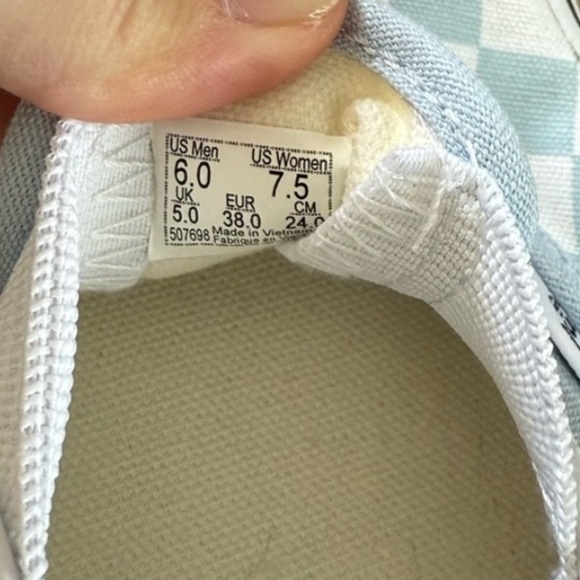 Vans Checkered Slip-On Sneakers - Picture 4 of 7